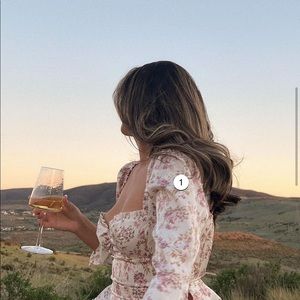 COPY - ASTR long sleeve sweetheart top